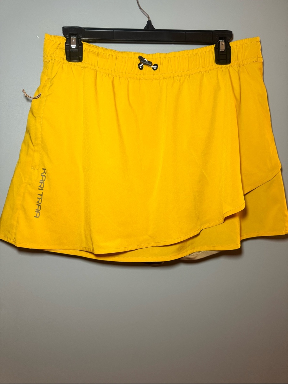Kari Traa Bright Yellow Active Skater Skort